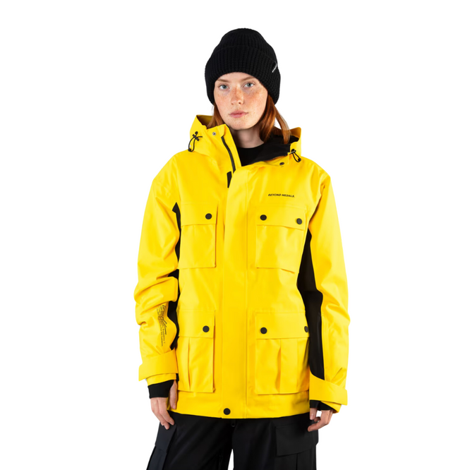 Veste cargo 2L jaune