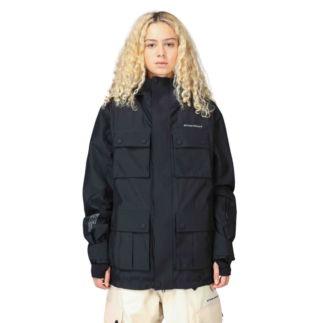 Veste cargo Noir