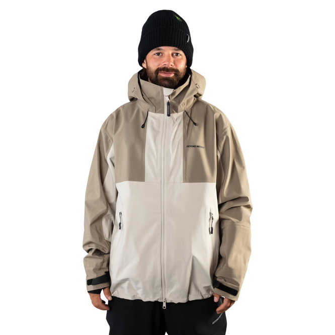 Veste Tech 3L beige clair