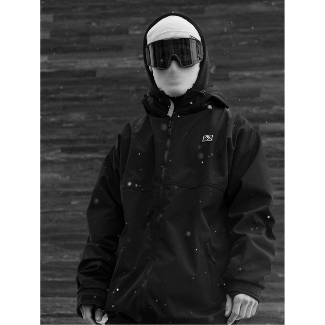 Access Full Zip Jacket Darkside Black