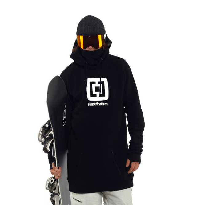 Sherman Long Hoodie Noir