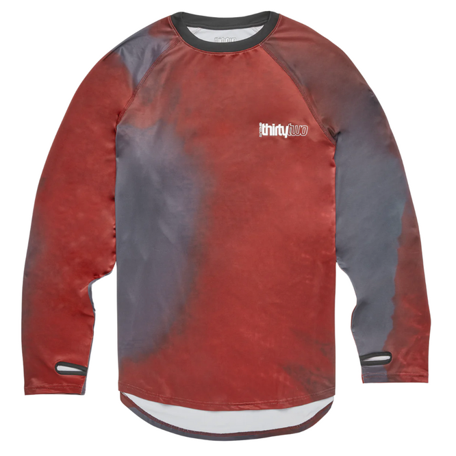 Ridelite Longsleeve Shirt Black/ Red