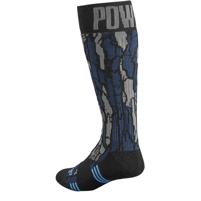 Signature Merino Sock Black/ Blue