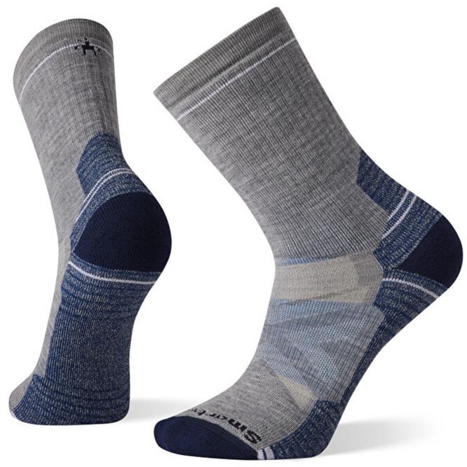 Full Cushion Crew Hike Socks Light Gray (chaussettes de randonnée à coussinets)