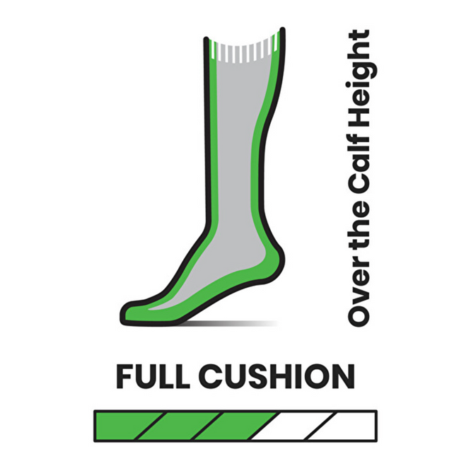 Chaussettes de snowboard OTC Full Cushion Iguchi Charchoal