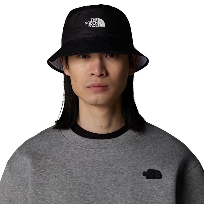 Sun Stash Reversible Bucket Hat TNF Black/ TNF White