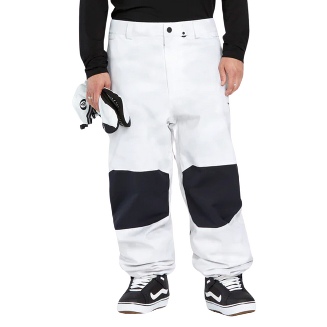 Snow Billow Snowboard Pants White Camo