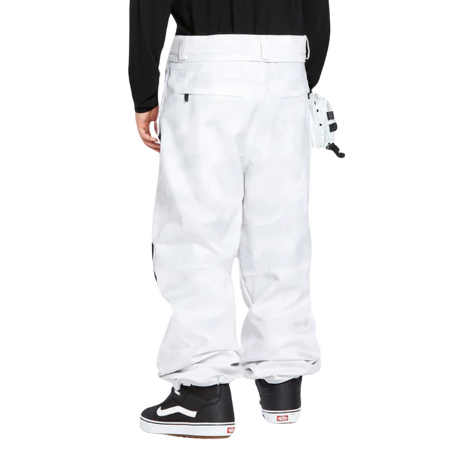 Snow Billow Snowboard Pants White Camo