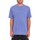 Solid Stone Embroidered T-shirt Ballpoint Blue