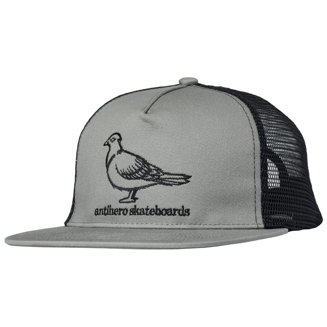 Basic Pigeon Snapback Silver/Casquette noire