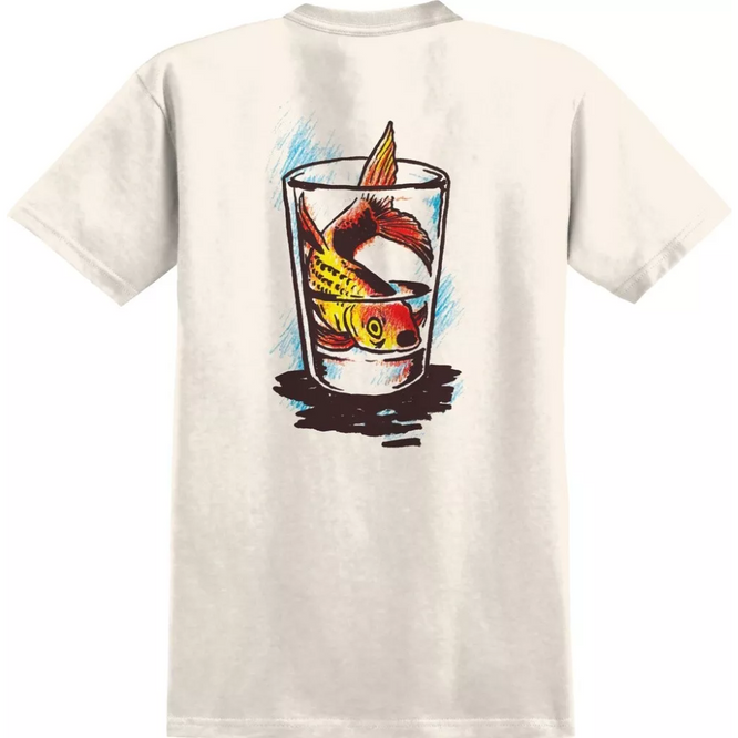 T-Shirt "Fish Bowl" Crème