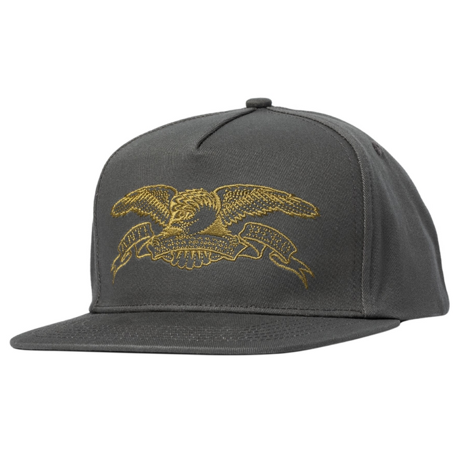 Basic Eagle Casquette ajustable à capuchon foncé anthracite