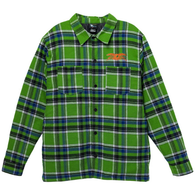 Veste en flanelle Eagle Green/Blue