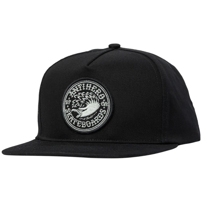 Eagle Round Snapback Cap Ajustable Noir