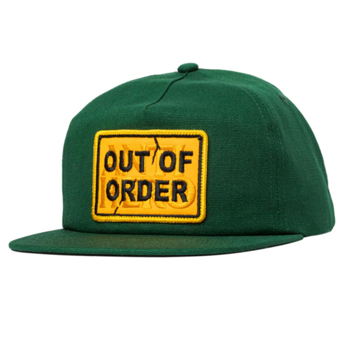 Out Of Order Casquette Snapback Ajustable Forest Green/Orange