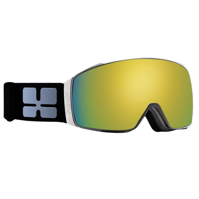 Orion monture blanc mat/lentille or Revo + lentille jaune S1