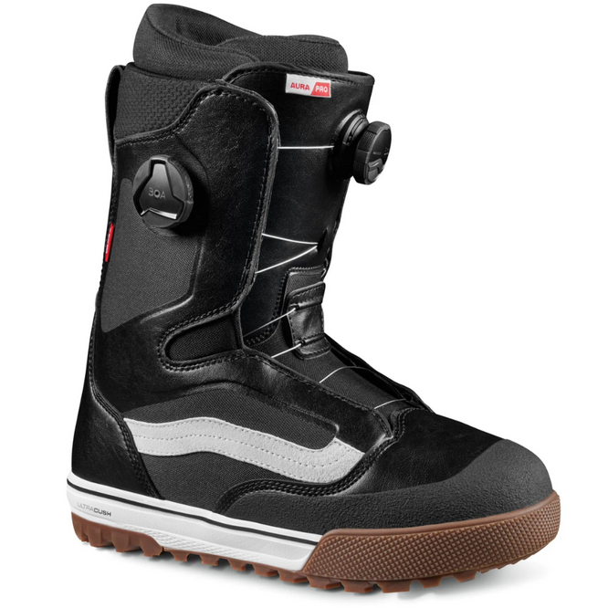 Chaussures de snowboard Aura Pro Black/White 2025