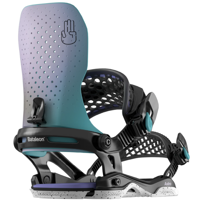 Fixations de snowboard Astro AsymWrap Midnight Fade 2025