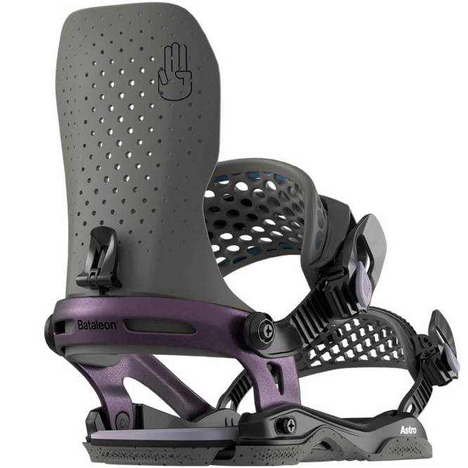 Fixations de snowboard Astro AsymWrap Plum 2025