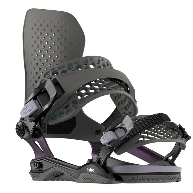 Fixations de snowboard Astro AsymWrap Plum 2025