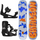 Kids Minishred 2024 Snowboard + Minishred 2024 Snowboard Bindings Snowboard Set