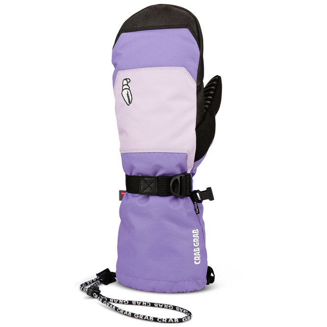 Moufle Cinch double violet pour femme