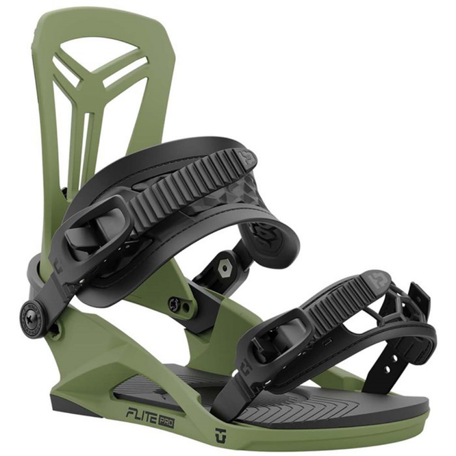 Fixations de snowboard Flite Pro Olive Green 2025