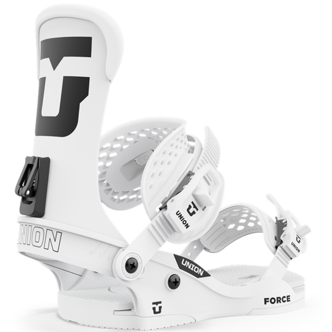 Fixations de snowboard Force Classic Team White 2025