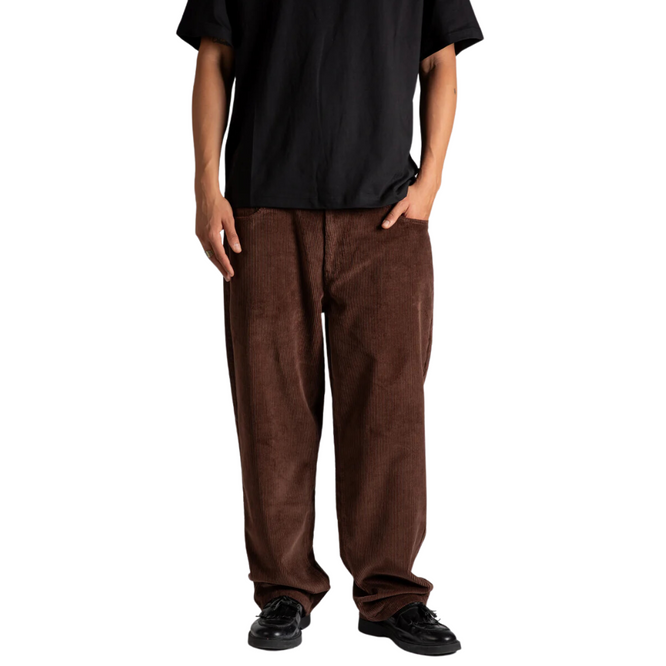 X-Tra Baggy Cord Pants Chocolate Marron