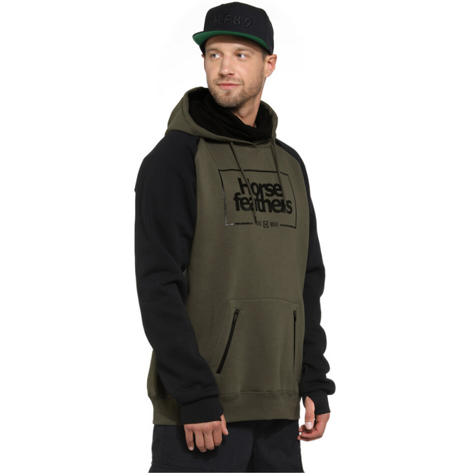 Sherman II Hoodie Olive brûlé