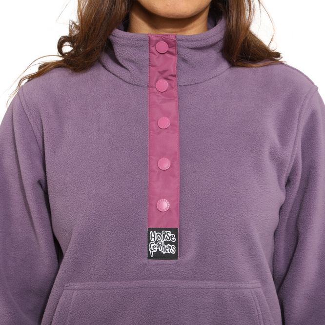 Womens Melia Fleece Light Grape