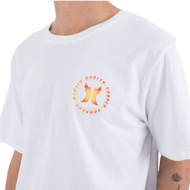 Everyday Hot Fire T-shirt Blanc