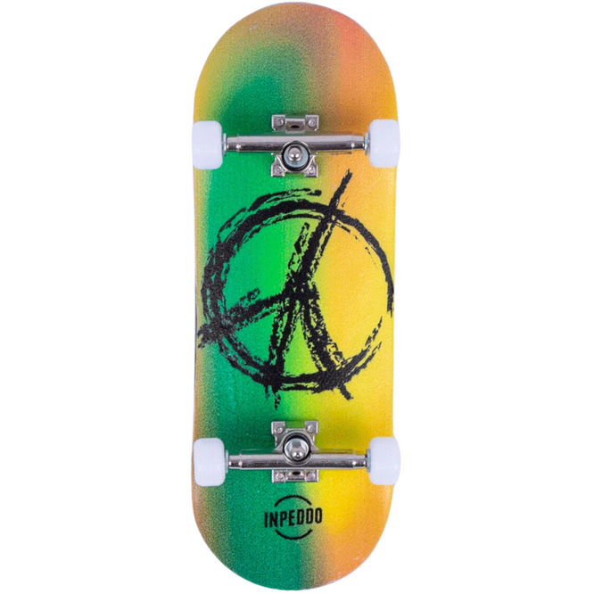 Signe de paix en bois 5 plis Fingerboard