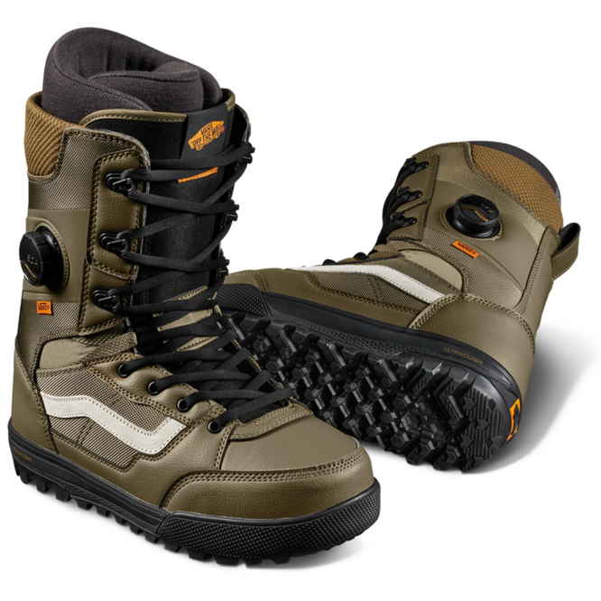 Chaussures de snowboard Invado Pro Black/Olive 2025