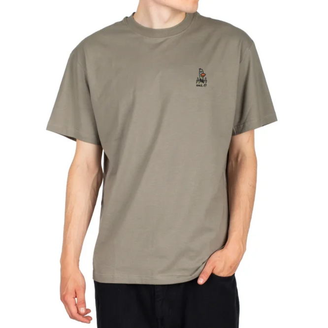 Tee-shirt "What the Duck" Smokey Olive