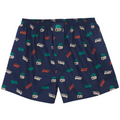 Boxer Flamingos Turquoise