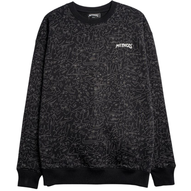 Lucas Crew Sweatshirt Noir