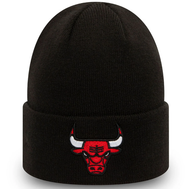 Bonnet Chicago Bulls Essential Cuff Beanie Noir