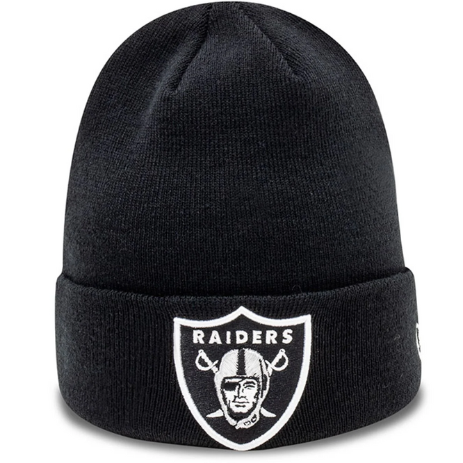 Las Vegas Raiders Essential Cuff Beanie Noir