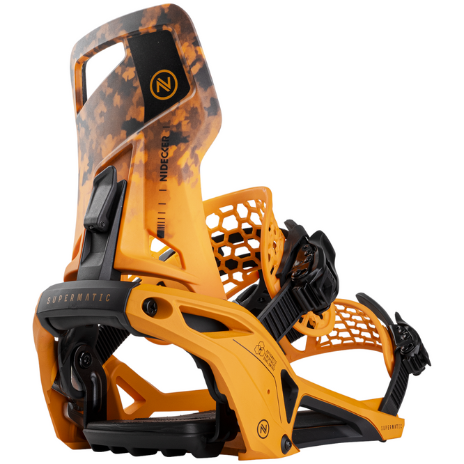 Fixations de snowboard Supermatic 2025 Dune Orange