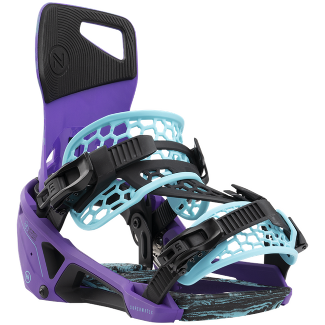 Fixations de snowboard Supermatic 2025 Joker Purple