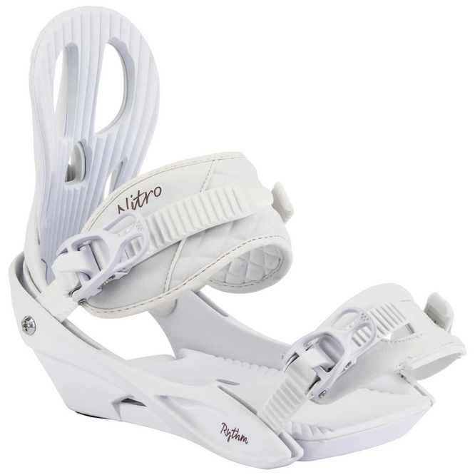 Fixations de snowboard Rythm White Plum 2025 Womens