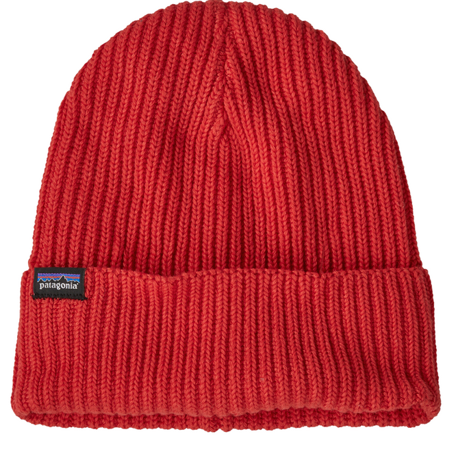 Bonnet roulé Fishermans Rouge garance