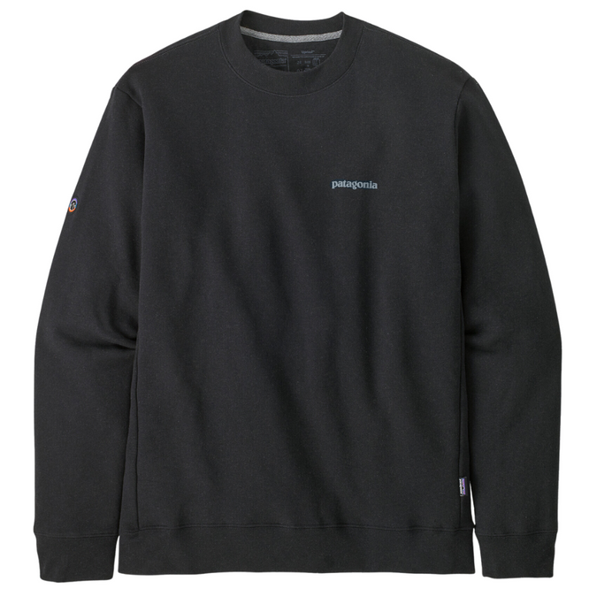 Fitz Roy Icon Uprisal Crew Sweatshirt Ink Black