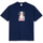 T-shirt de lapin bleu foncé