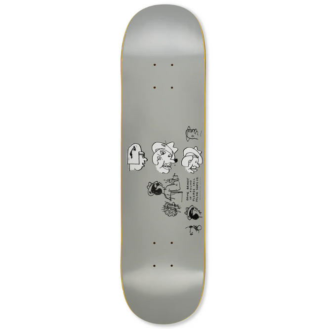 Dane Brady Mia Grey 8.0" (en anglais) Skateboard Deck