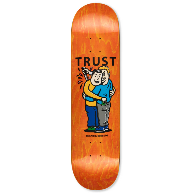 Placage Oskar Rozenberg Trust 8.25" (en anglais) Skateboard Deck