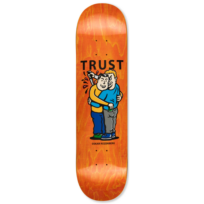 Placage Oskar Rozenberg Trust 8.5" (en anglais) Skateboard Deck