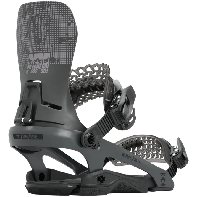 Fixations de snowboard D.O.D. Black 2025