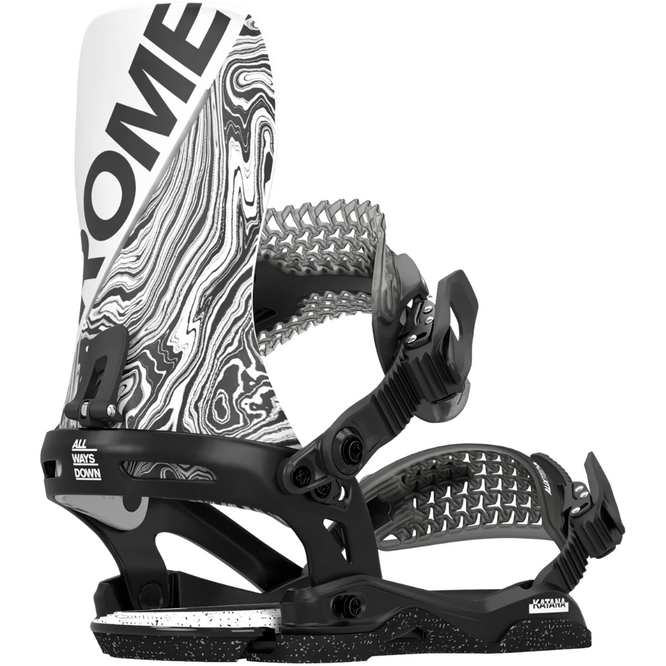 Fixations de snowboard Katana Black/White 2025